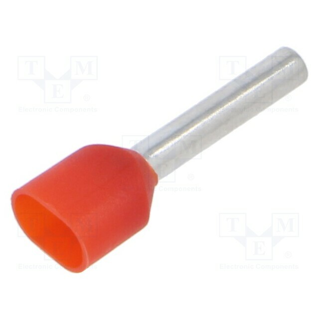 ERKO Tip: bootlace ferrule; insulated,double