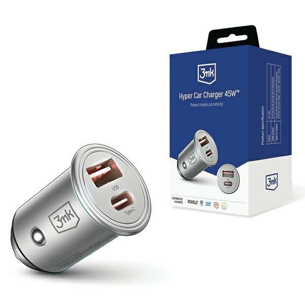 3MK HyperCar Charger 45W automašīnas lādētājs