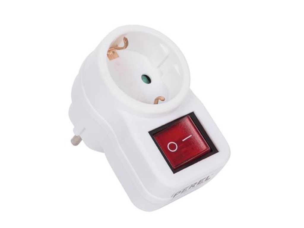 Adapter with on/off switch - 1