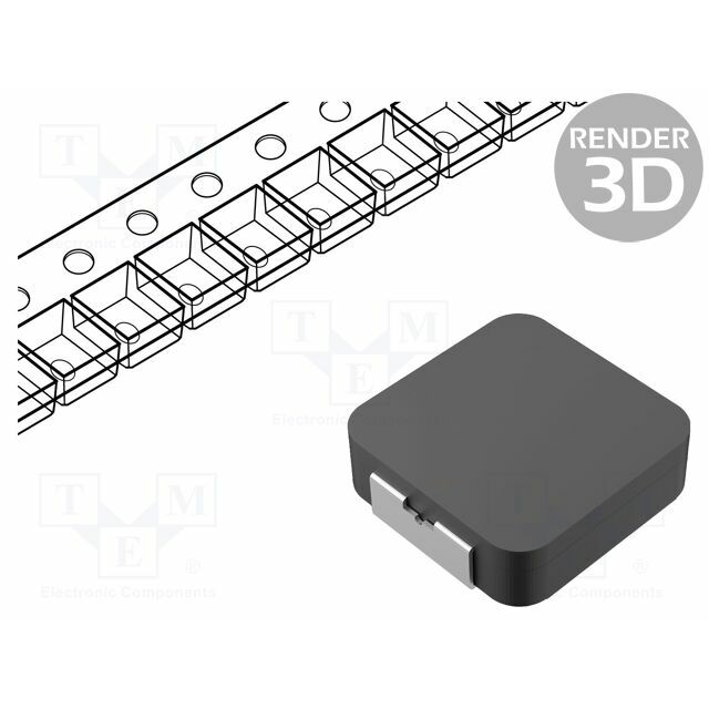 VIKING Inductor: wire; SMD; 3.9uH