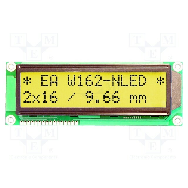 DISPLAY VISIONS Display: LCD; alphanumeric; STN