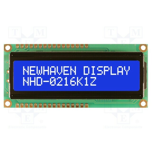 NEWHAVEN DISPLAY INTERNATIONAL Display: LCD; alphanumeric