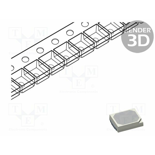 REFOND LED; red; SMD; PLCC2; 25÷40lm