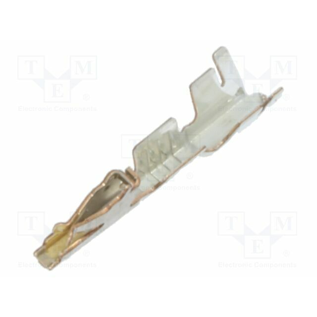 HIROSE Connector: wire-board; gold-plated; crimped; GT50