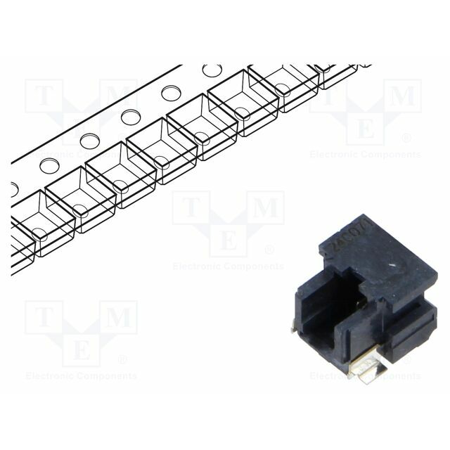 HIROSE Connector: wire-board; gold-plated; SMT; 2A