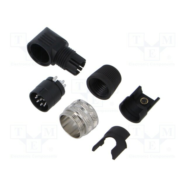 BINDER Connector: M16; plug; male; PIN: