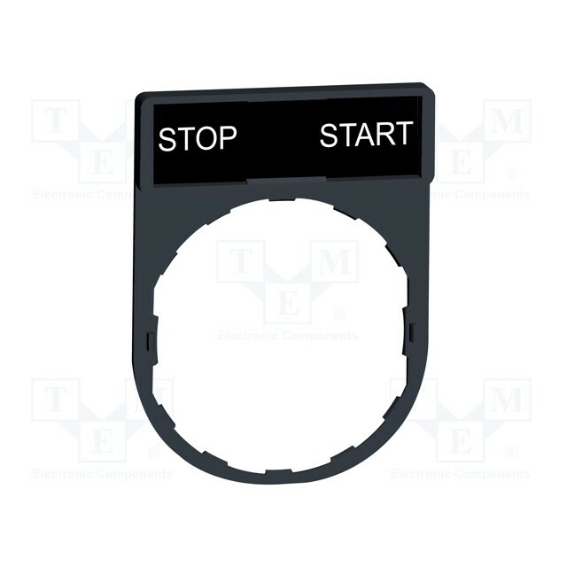 SCHNEIDER ELECTRIC Description label; 22mm; Harmony