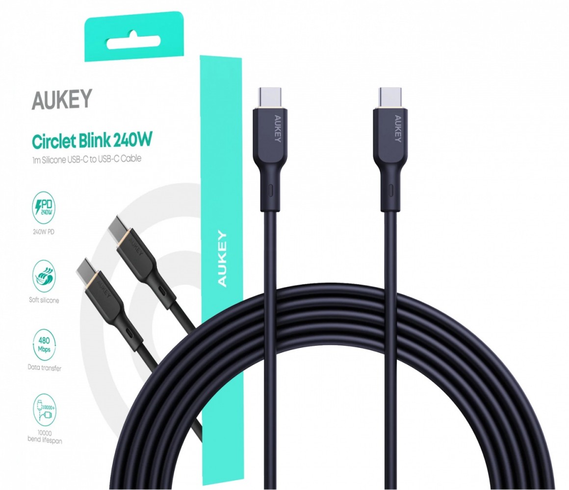 AUKEY CB-SCC241 Circlet Blink Silicone USB