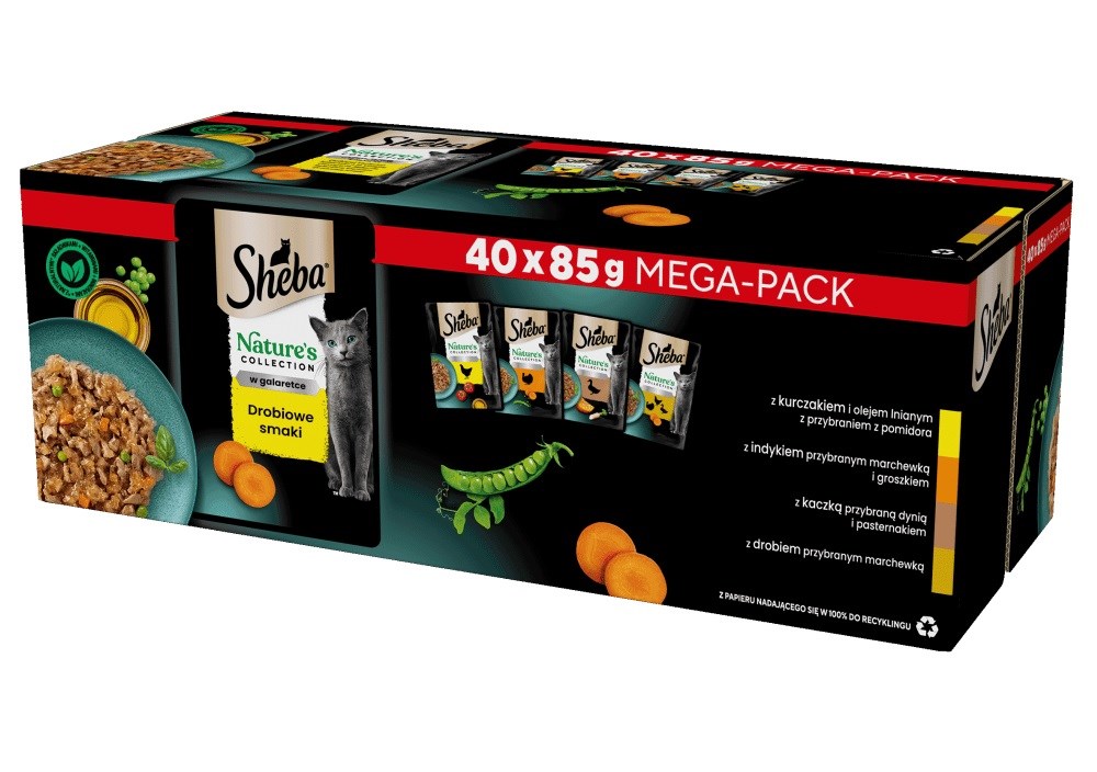 SHEBA Nature`s Collection Poultry Flavors in