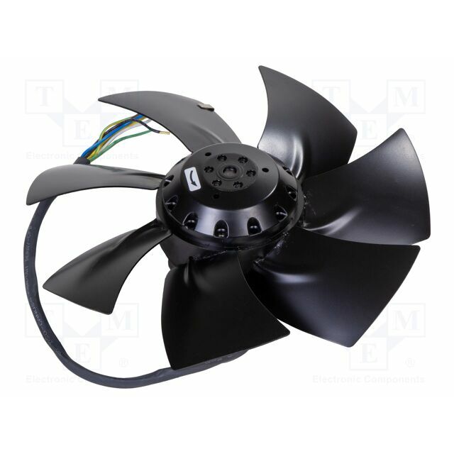 EBM-PAPST Fan: AC; Ø251x74mm; axial; 230/400VAC
