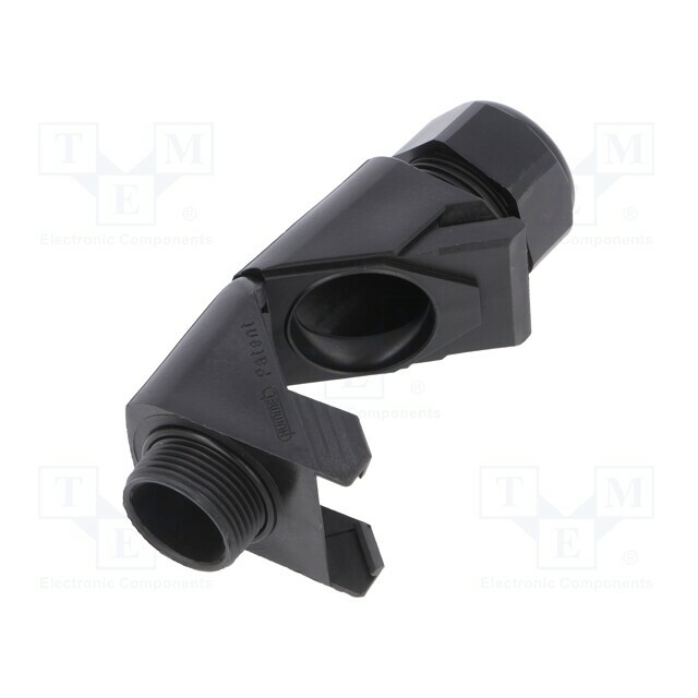Cable gland; angular; PG21; IP68; polyamide