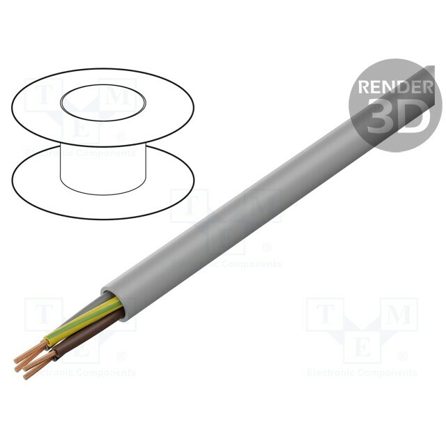 Wire; BiT 750; 4G4mm2; unshielded; 450V