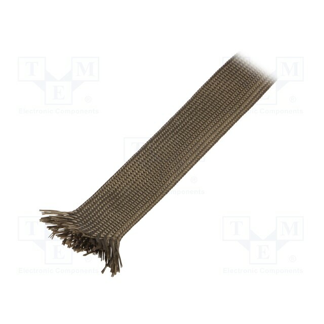 FAVIER Insulating tube; khaki; basalt fiber
