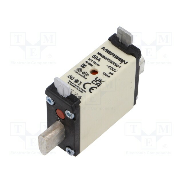 MERSEN Fuse: fuse; NH000; ceramic,industrial