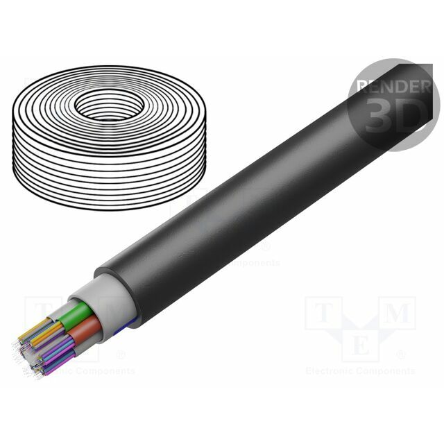 Wire: fiber-optic; BiTfiber Z-XOTKtmsd; Øcable: 8