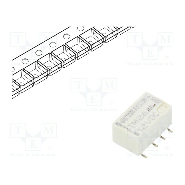 TE CONNECTIVITY Relay: electromagnetic; Ucoil: 12VDC
