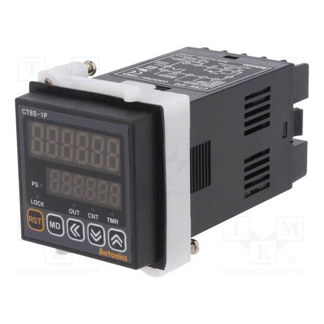 AUTONICS Counter: electronical; LED x2; time/pulses