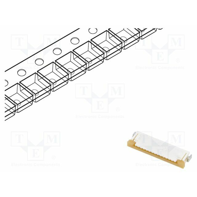 MOLEX Connector: FFC/FPC; SMT; 50V; 500mA