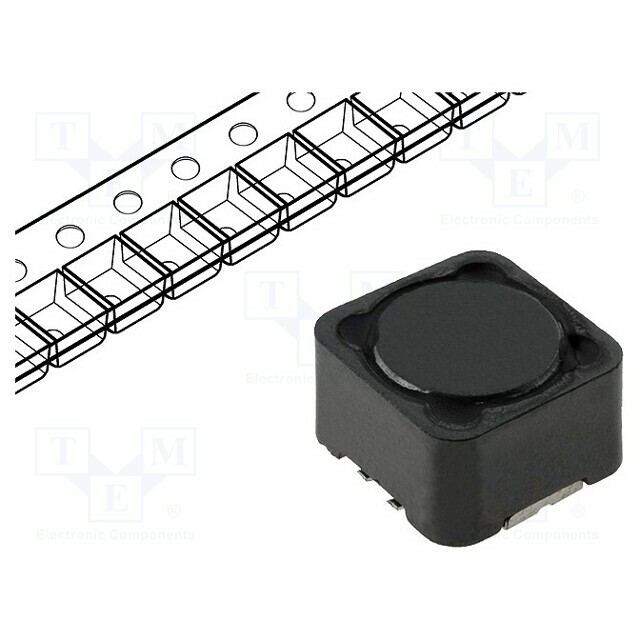 FERROCORE Inductor: wire; SMD; 3.5uH