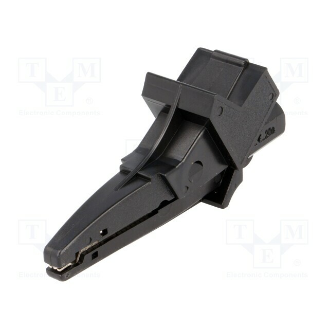 ELECTRO-PJP Crocodile clip; 20A; 1kVDC; black