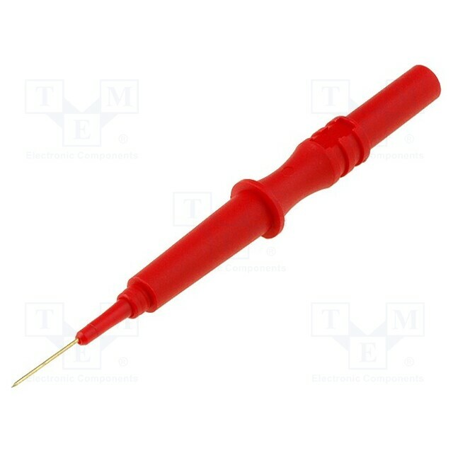 ELECTRO-PJP Measuring tip; 1A; 600V; red