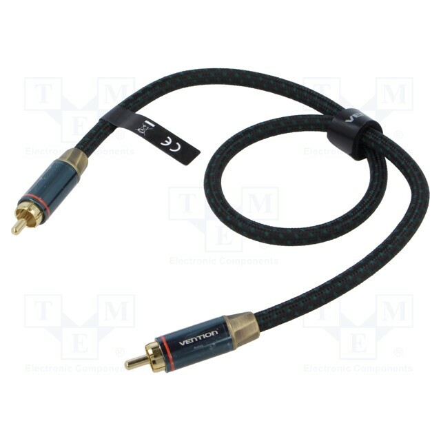 VENTION Cable; RCA plug,both sides