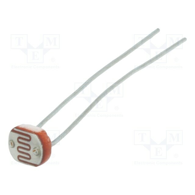 TOKEN Photoresistor; 100mW; 30÷90kΩ; 540nm; THT