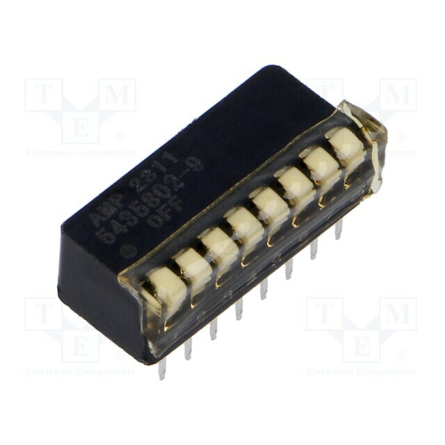 TE CONNECTIVITY Switch: DIP-SWITCH; Poles number: