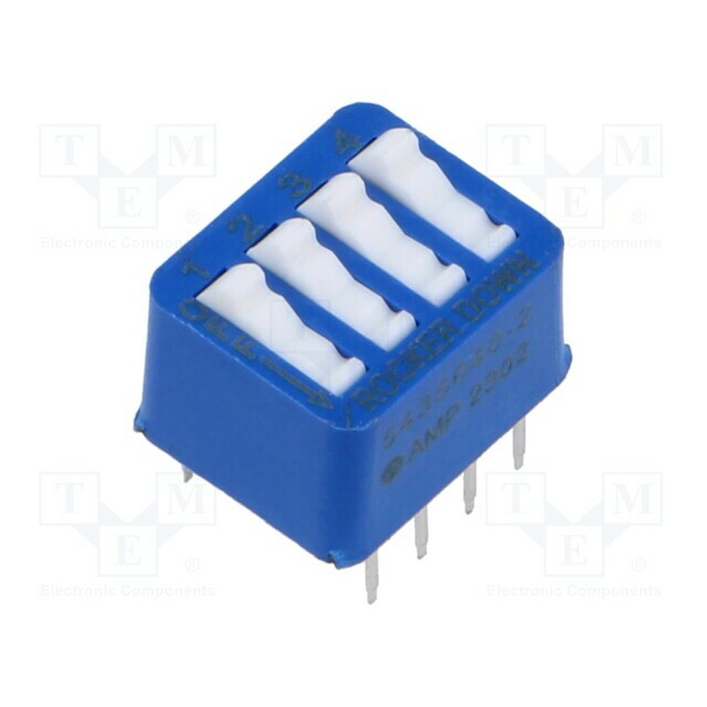 TE CONNECTIVITY Switch: DIP-SWITCH; Poles number: