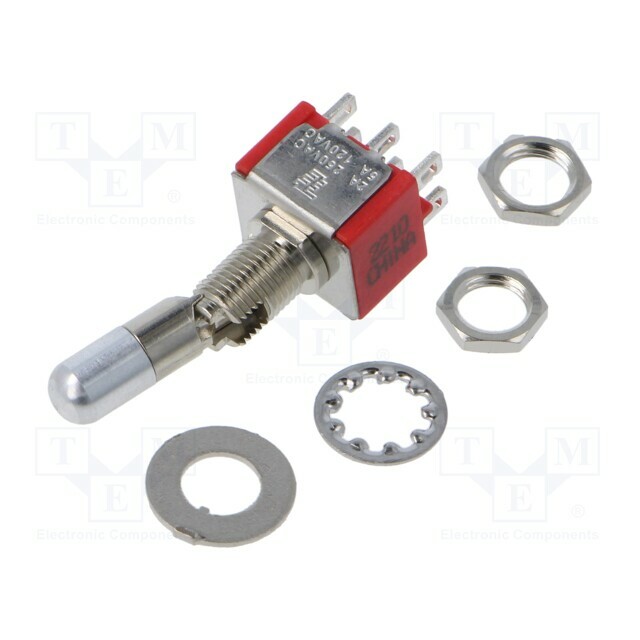 TE CONNECTIVITY Switch: toggle; Pos: 2