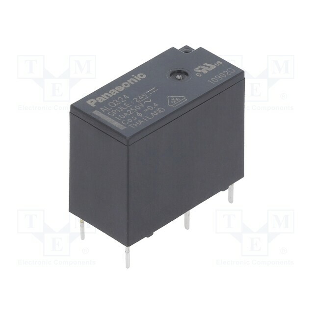 PANASONIC Relay: electromagnetic; Ucoil: 24VDC; SPST-NO