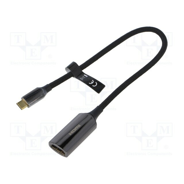 VENTION Converter; HDMI socket,USB C