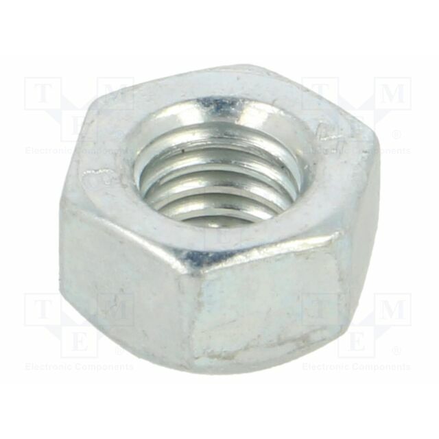 BOSSARD Nut; hexagonal; M6; 1; steel