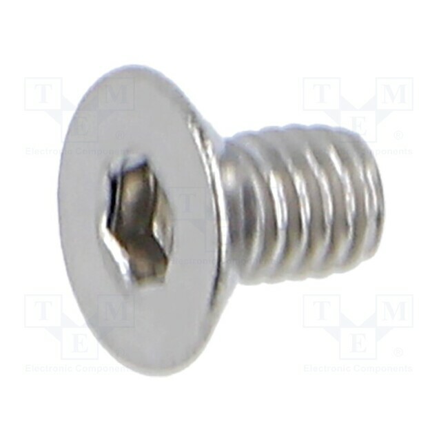 BOSSARD Screw; M3; M3x5; 0.5