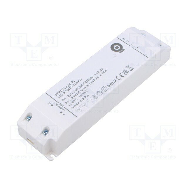 POS Power supply: switching; LED; 75W