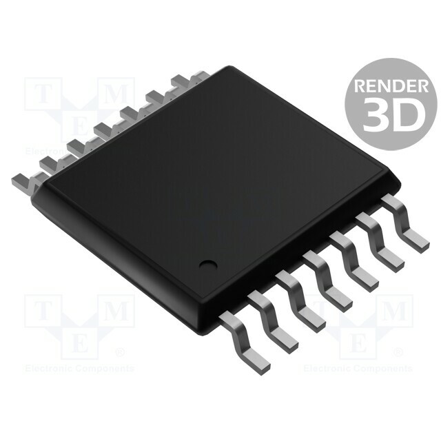TEXAS INSTRUMENTS PMIC; DC/DC converter; Uin: