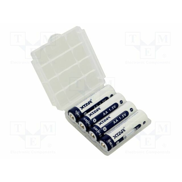 Re-battery: Li-Ion; AA; 2000mAh; 1.5V
