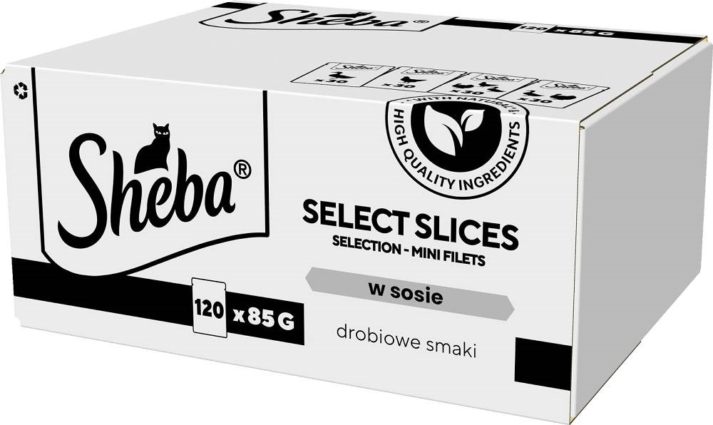 SHEBA Select Slices Poultry flavors -