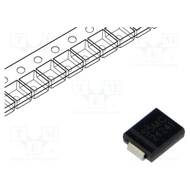 SMC DIODE SOLUTIONS Diode: rectifying; SMD