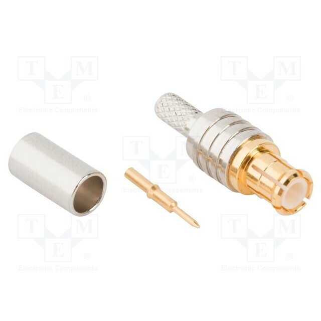 AMPHENOL RF Connector: MCX; plug; male