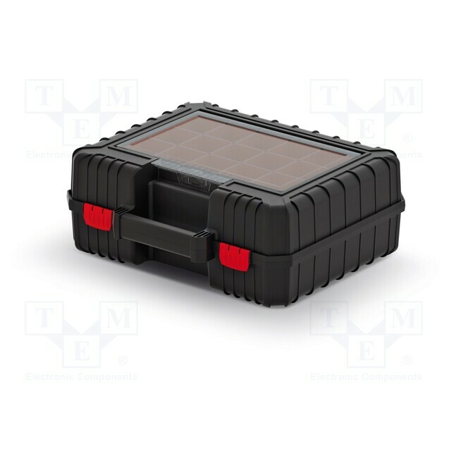 KISTENBERG Case; tool case; black; polymer