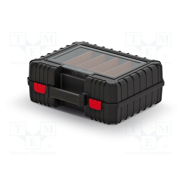 KISTENBERG Case; tool case; black; polymer