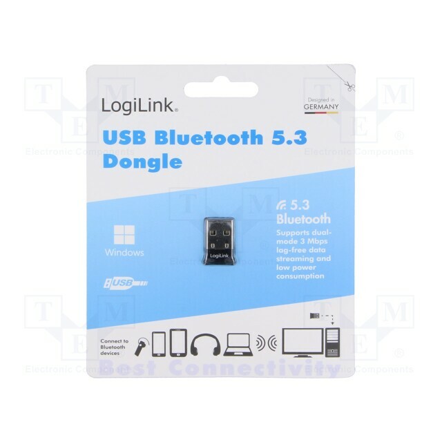 LOGILINK BT adapter; USB A plug