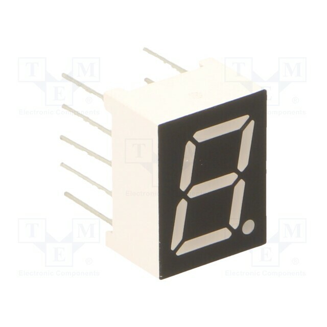 OPTOSUPPLY Display: LED; 7-segment; 9.9mm