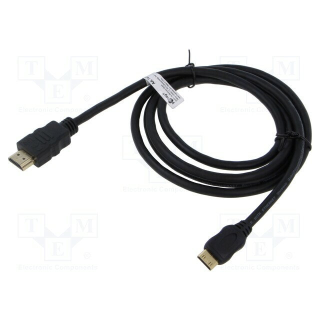 Cable; HDMI plug,mini HDMI plug