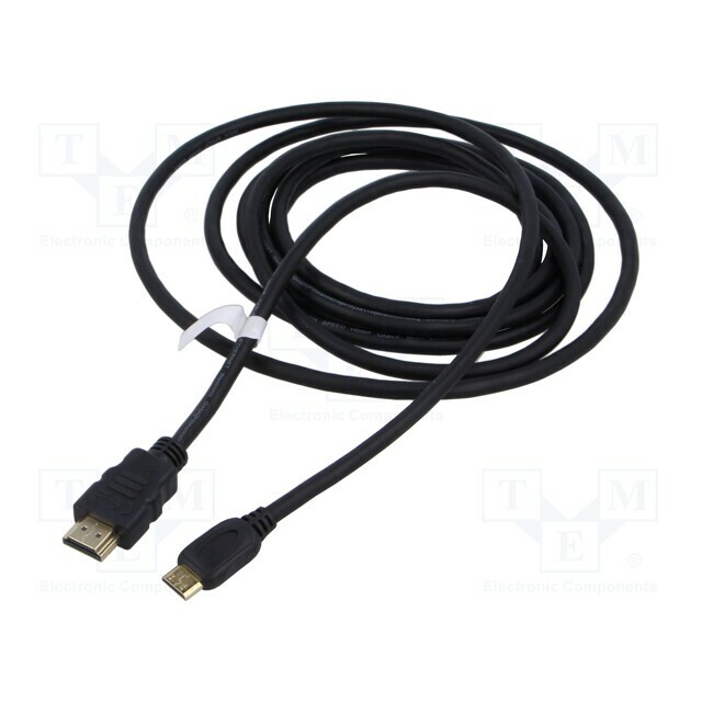 Cable; HDMI plug,mini HDMI plug