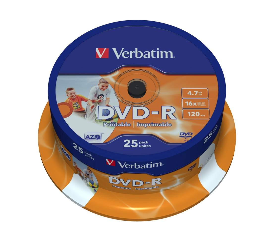 Matricas DVD-R AZO Verbatim 4.7GB