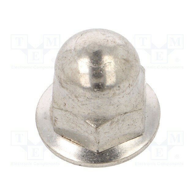 BOSSARD Nut; with flange; hexagonal; M4
