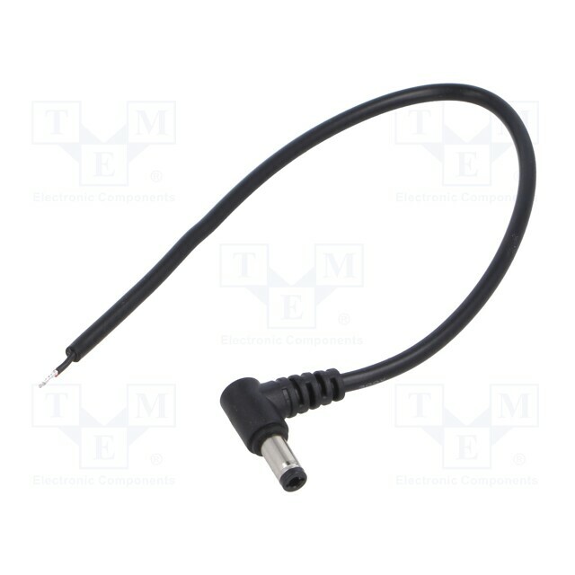Cable; 2x0.5mm2; DC 5,5/2