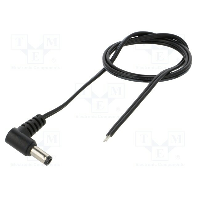 Cable; 2x0.5mm2; DC 5,5/2